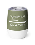 Sailing With Wine Tumbler