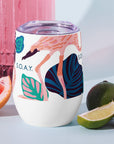 Beachin Around Wine Tumbler