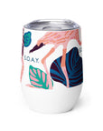 Beachin Around Wine Tumbler