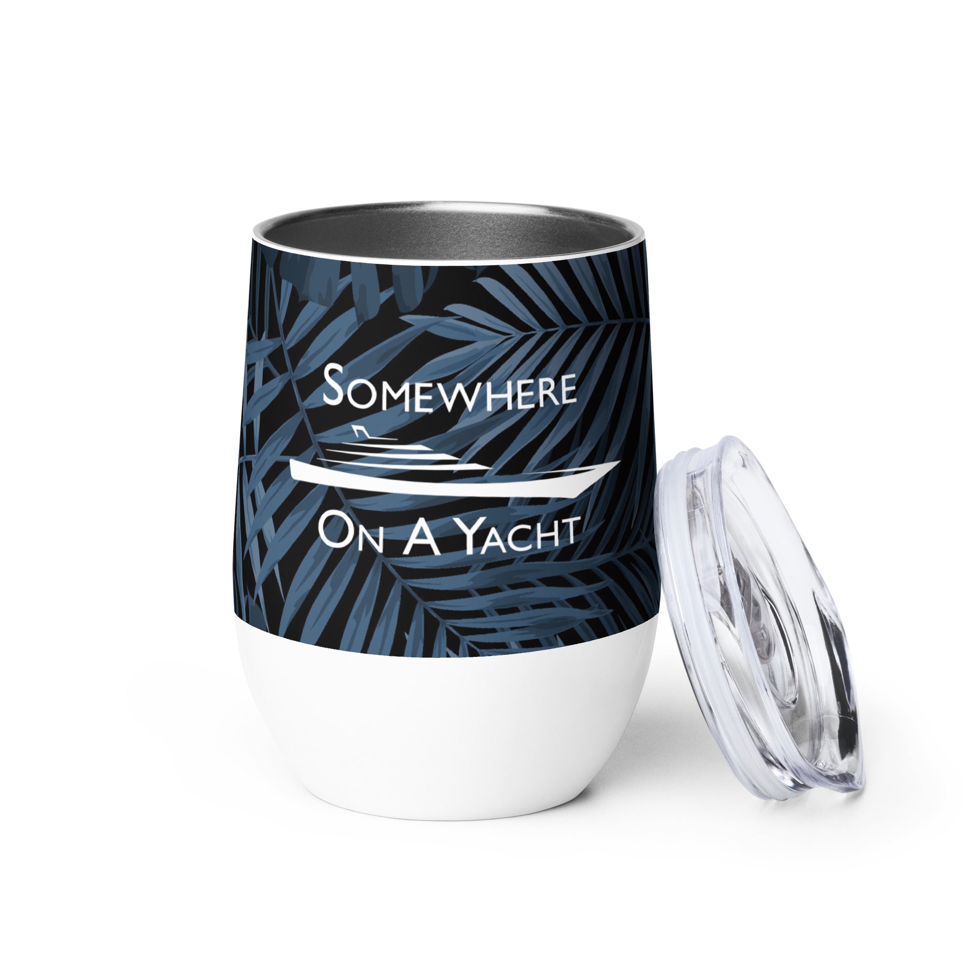 Sailing To Paradise Wine Tumbler