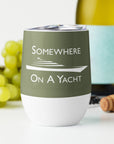 Sailing With Wine Tumbler