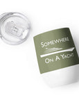 Sailing With Wine Tumbler