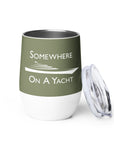 Sailing With Wine Tumbler