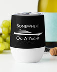 Sailing With Red Wine Tumbler