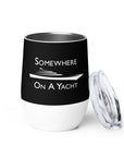 Sailing With Red Wine Tumbler