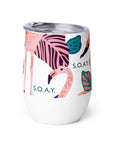 Beachin Around Wine Tumbler