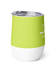 Somewhere Sailing Wine Tumbler