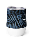 Sailing To Paradise Wine Tumbler