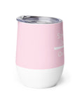 Sailing With Rose Wine Tumbler