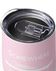 Sailing With Rose Wine Tumbler