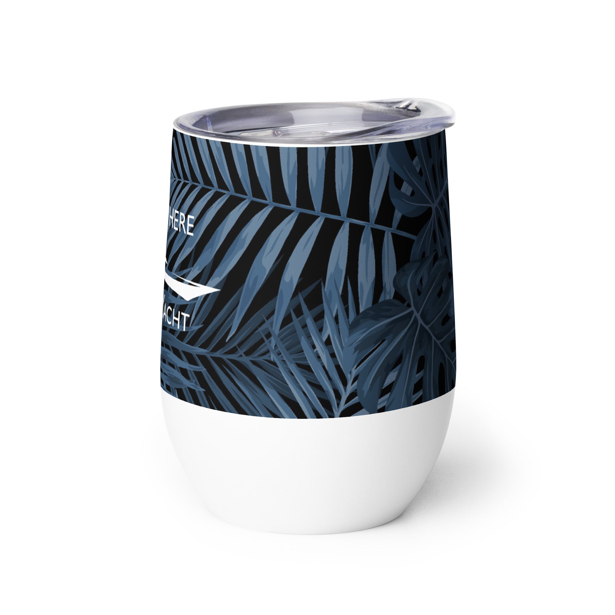 Sailing To Paradise Wine Tumbler