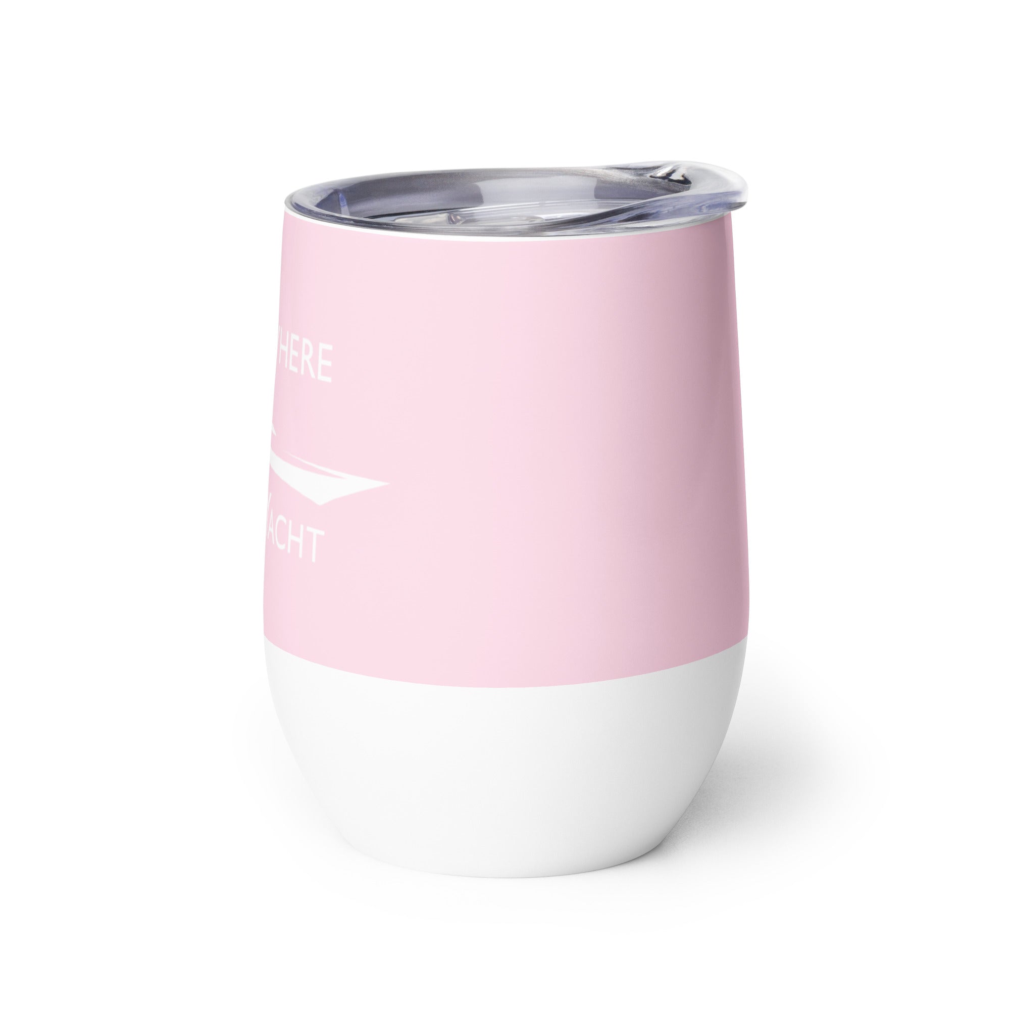 Sailing With Rose Wine Tumbler